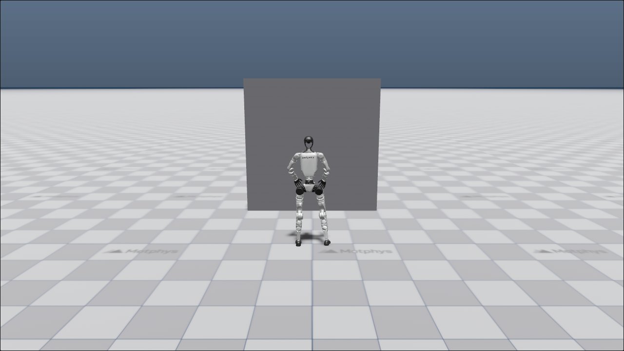 MotrixSim — G1 wall back-flip (flip tracking) preview
