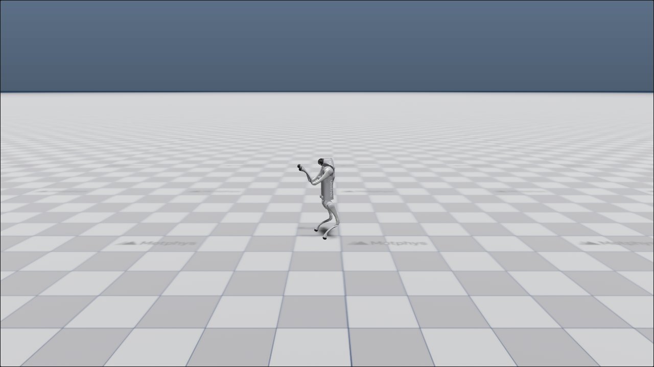 MotrixSim — Go2 handstand preview